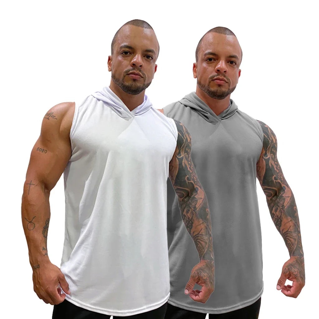 Kit com 2 Regatas Masculina Longline