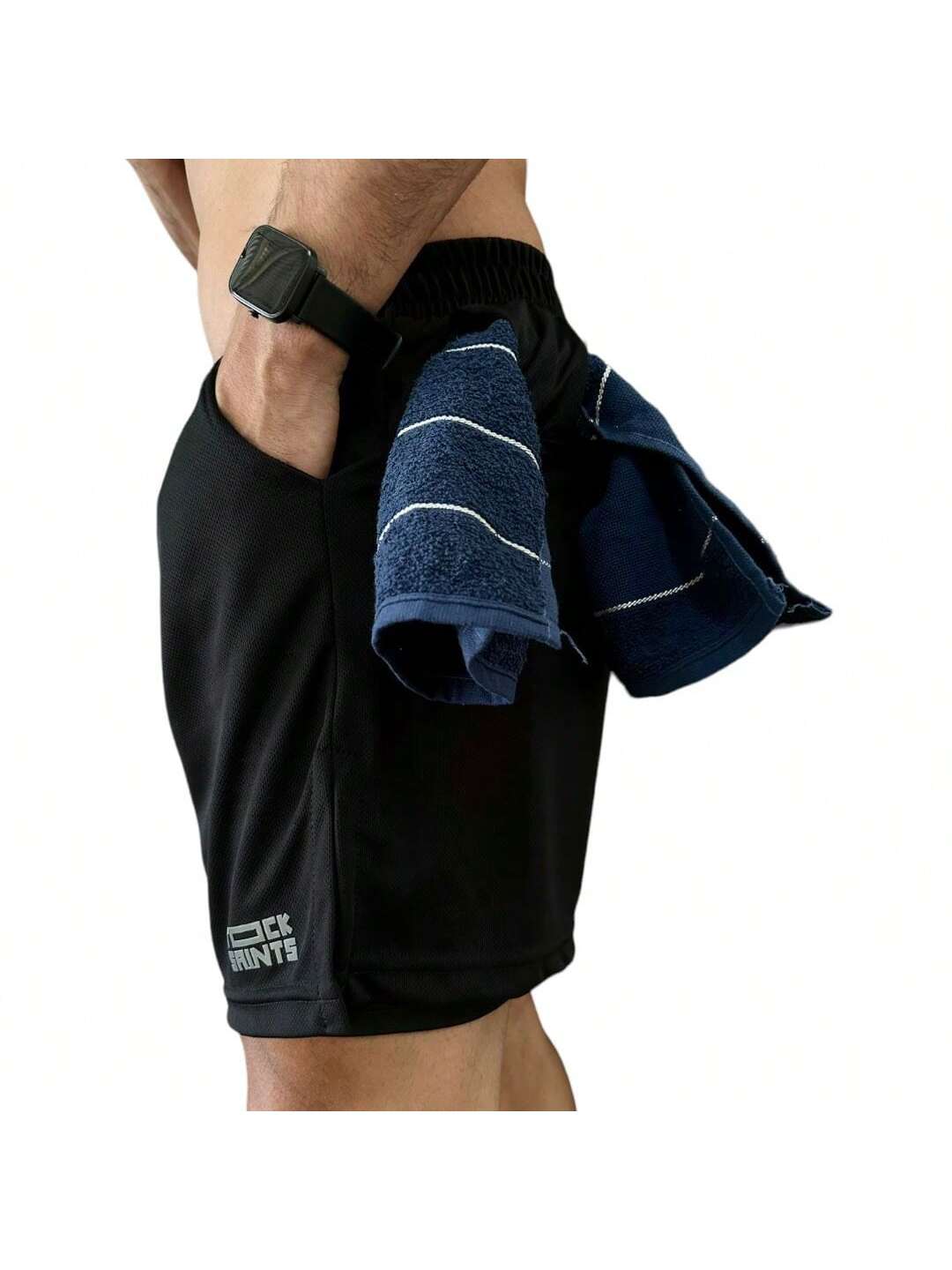 Short Bermuda Academia Masculina Treino Elastano