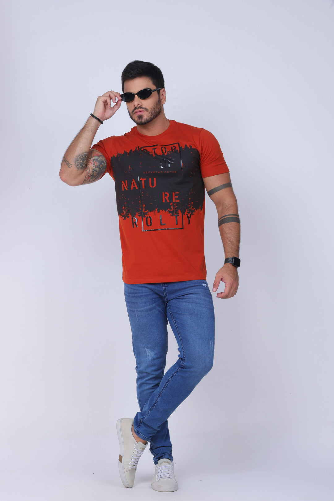 Camiseta Nature Soul Gola O