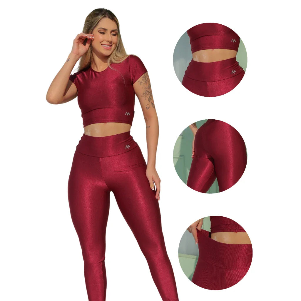 conjunto shine duo cloyhes fitness