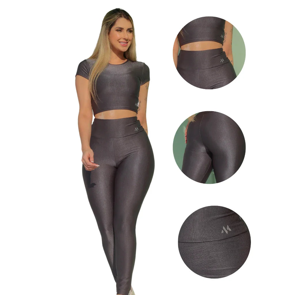 conjunto shine duo cloyhes fitness