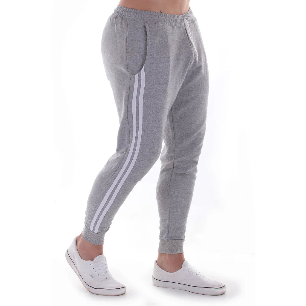 Calça Jogger  Moletom Treino Academia Corrida Skynner Slim Fit