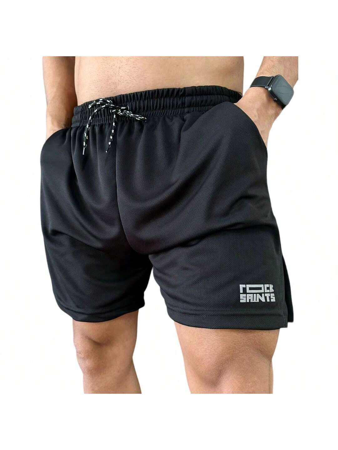 Short Bermuda Academia Masculina Treino Elastano